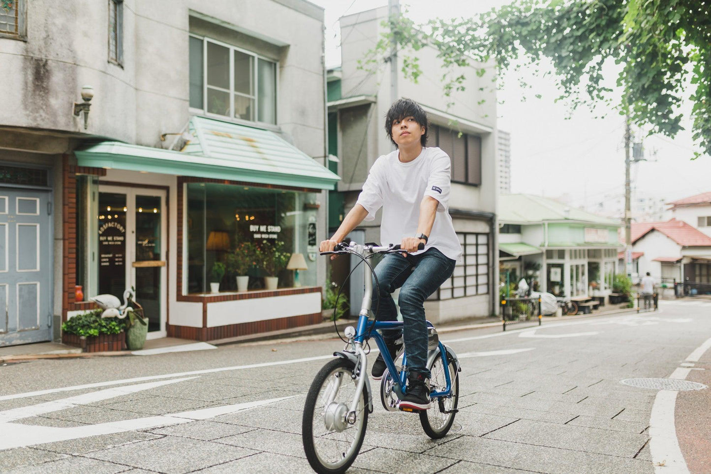 電動アシスト自転車 COOZY (NIGHT BLUE) - wimo online store - オシャレ電動自転車 - 最軽量級子供自転車