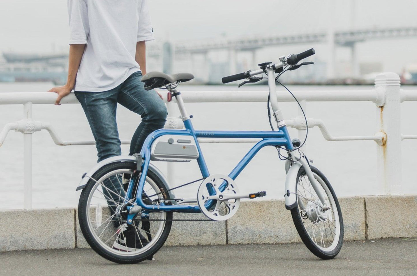 電動アシスト自転車 COOZY (NIGHT BLUE) - wimo online store - オシャレ電動自転車 - 最軽量級子供自転車