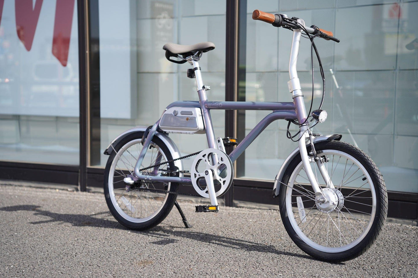 電動アシスト自転車 COOZY (VIOLET SAPPHIRE)オンライン数量限定 wimo三周年記念色 - wimo online store - オシャレ電動自転車 - 最軽量級子供自転車