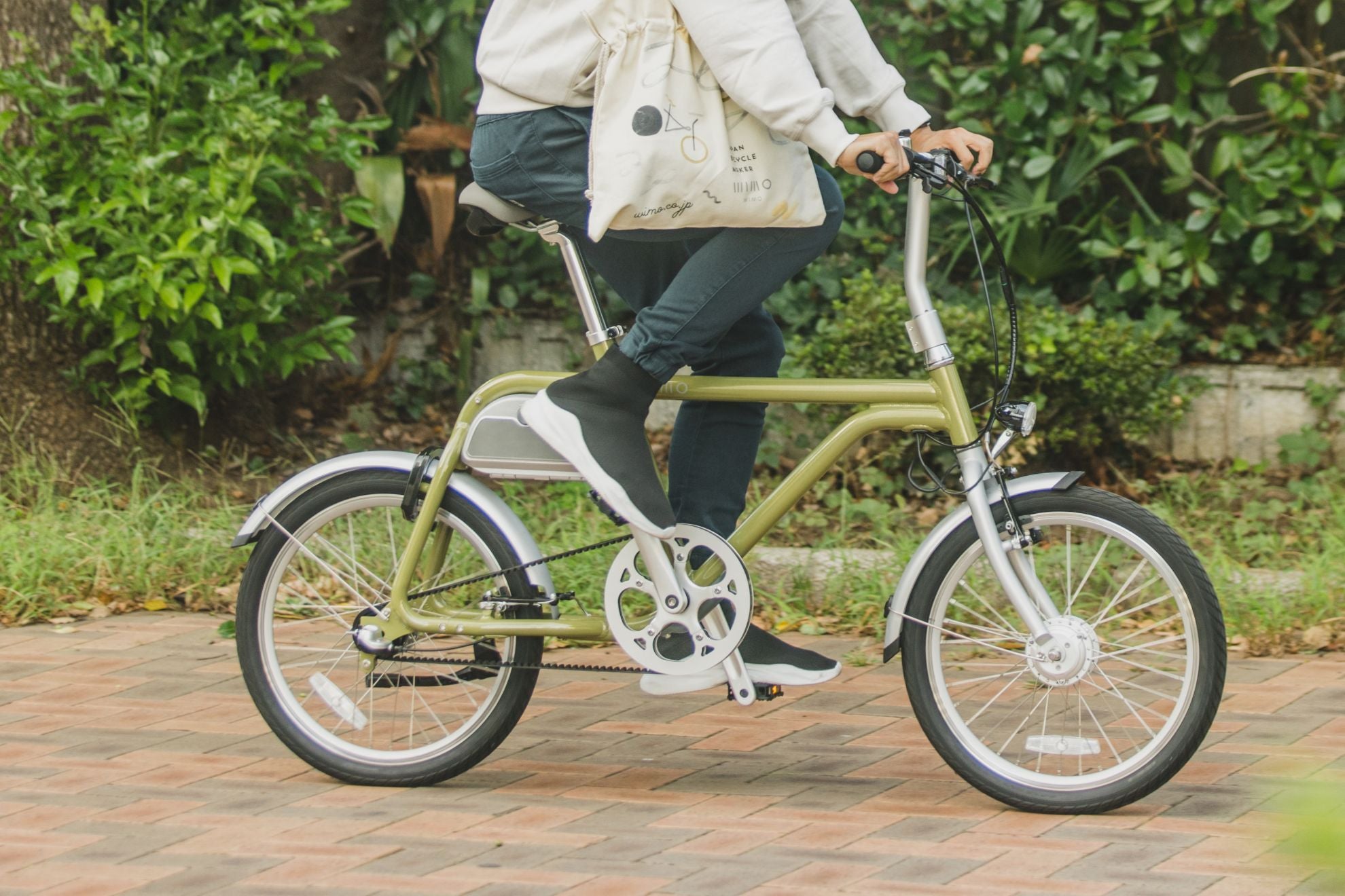 wimo電動アシスト自転車COOZY (DIASPORE GREEN)