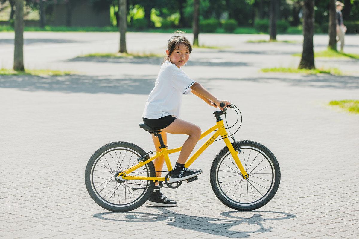 子供自転車 wimo kids 20 (Kabocha / カボチャ)| 6-9才 | 110-145cm | 8.35kg |内装3段変速 - wimo online store - オシャレ電動自転車 - 最軽量級子供自転車