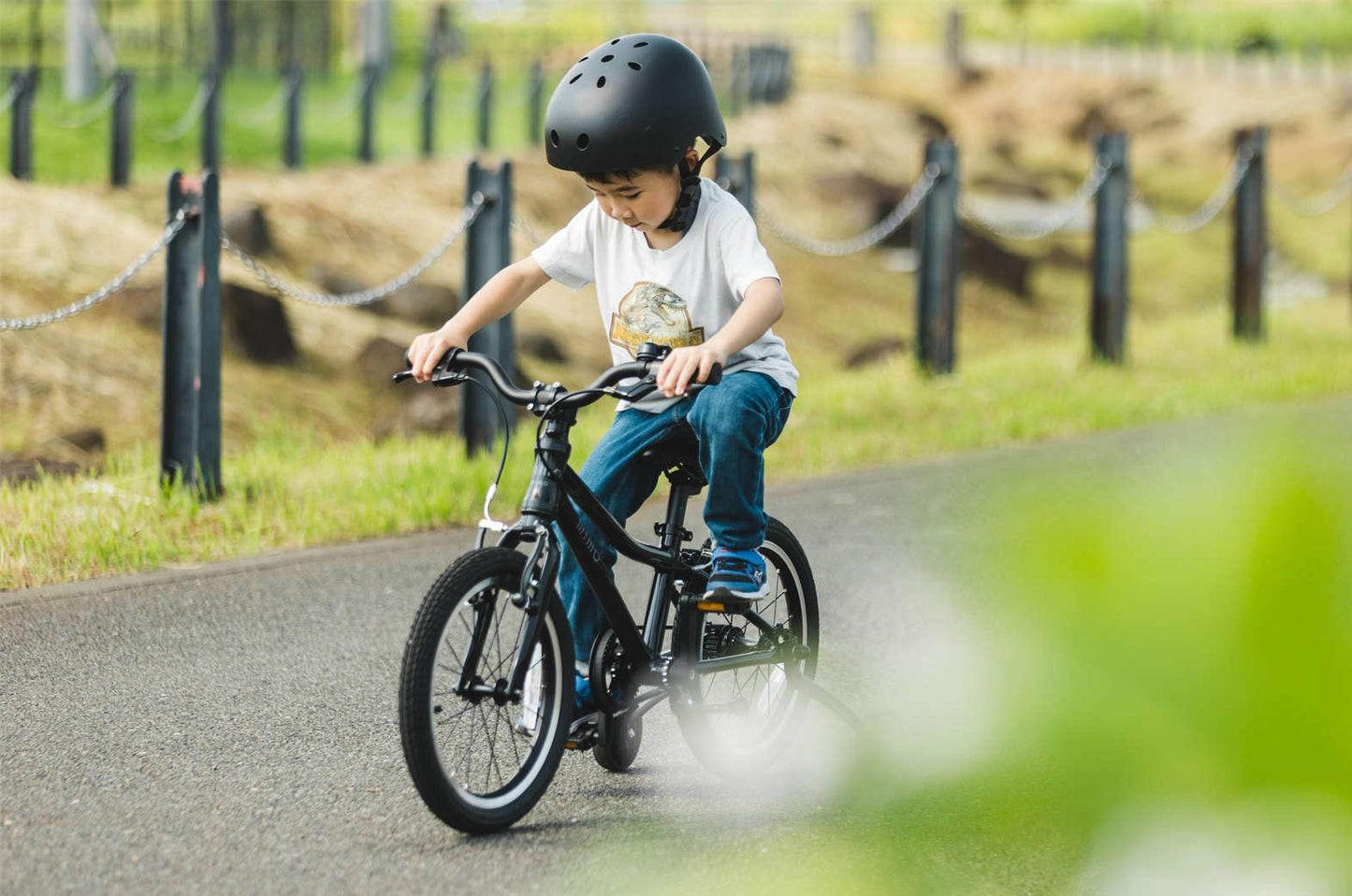 子供自転車 wimo kids 16 (Goma / ゴマ)| 3.5-6才 | 100-135cm | 6.45kg | - wimo online store - オシャレ電動自転車 - 最軽量級子供自転車