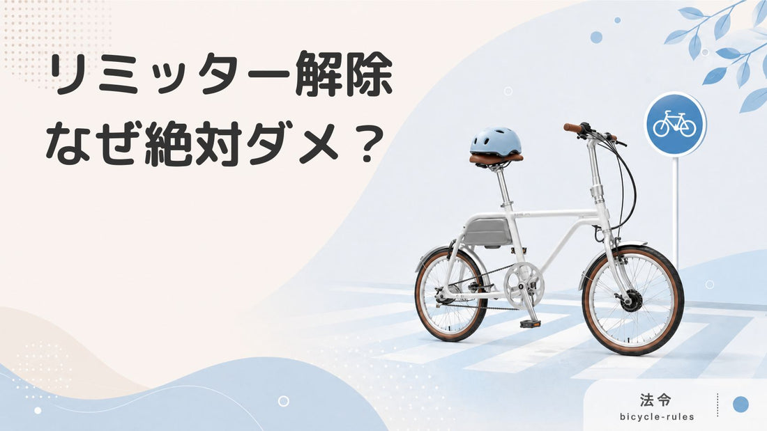 電動自転車のリミッター解除は危険！やるべきではない理由を解説
