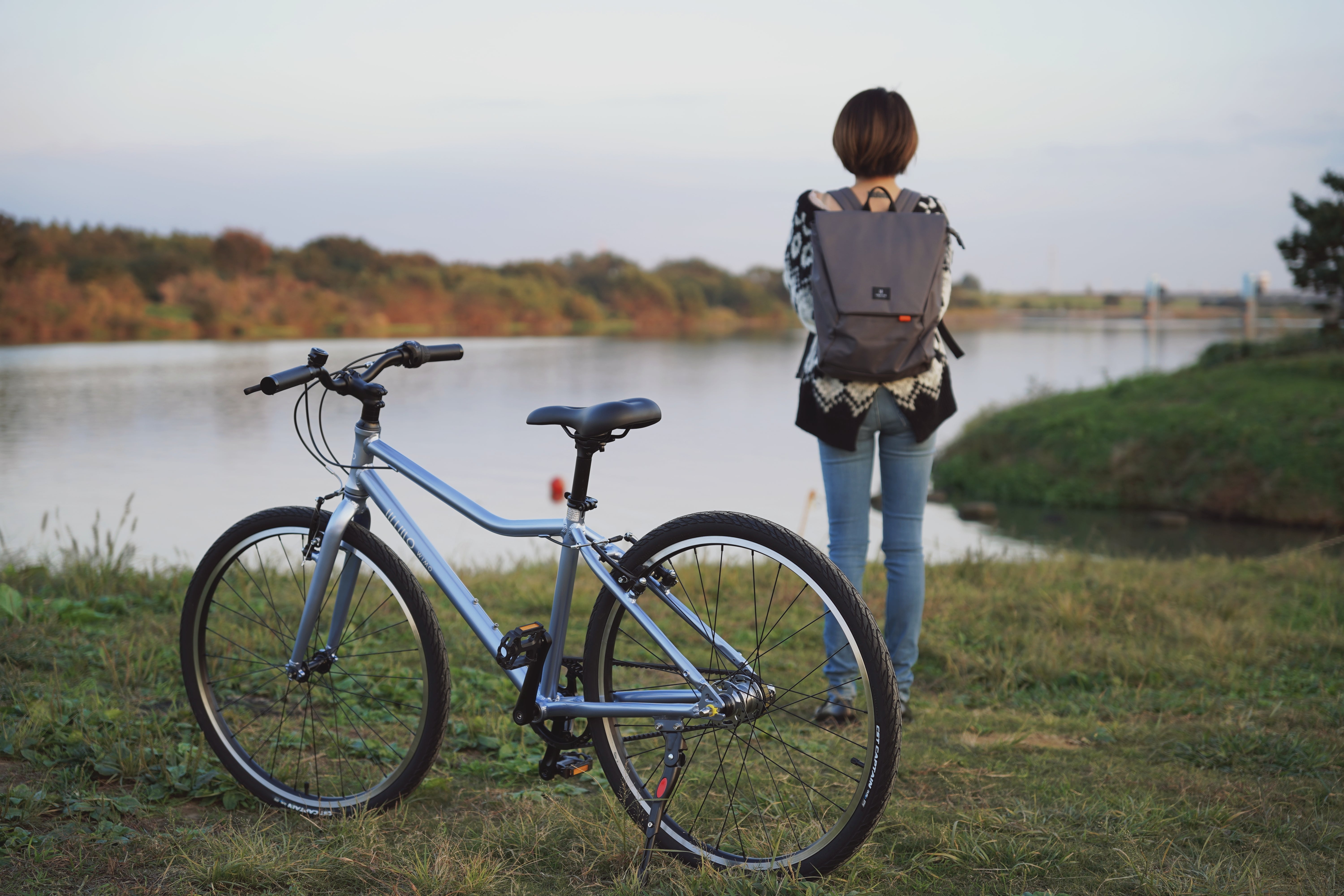 子供自転車 通学に最適の超軽量仕様 | wimo kids 26 (ナス）| 11-16才 | 145-170cm | 9.85kg |内装3段変速  – wimo online store