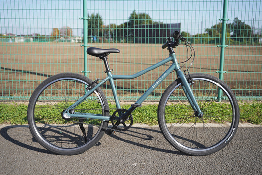 軽量ベルトドライブ26インチ自転車｜通勤・通学にも最適 wimo kids 26（Kale /ケール）