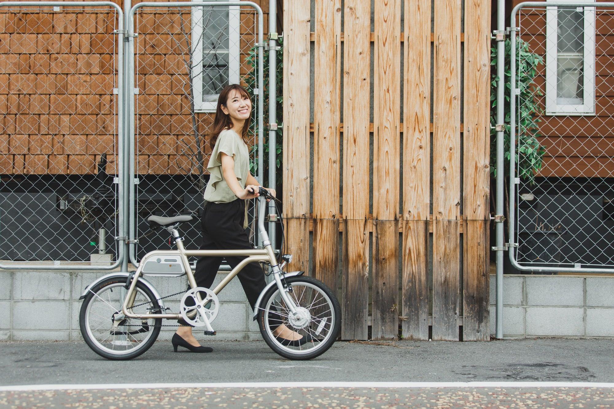 電動アシスト自転車 COOZY （CHAMPAGNE GOLD） – wimo online store