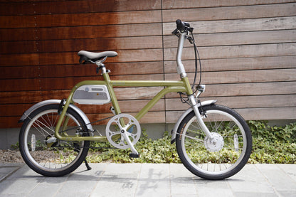 電動アシスト自転車 COOZY （DIASPORE GREEN）数量限定 - wimo online store - オシャレ電動自転車 - 最軽量級子供自転車