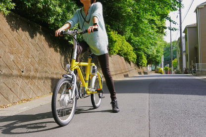 電動アシスト自転車 COOZY （FANCY YELLOW）オンライン限定 - wimo online store - オシャレ電動自転車 - 最軽量級子供自転車