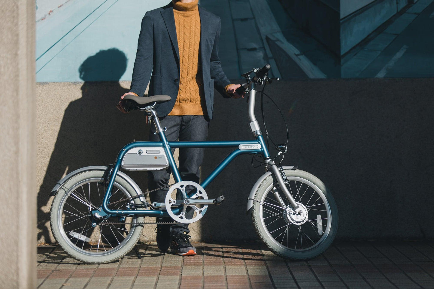 電動アシスト自転車 COOZY （NAVY） - wimo online store - オシャレ電動自転車 - 最軽量級子供自転車