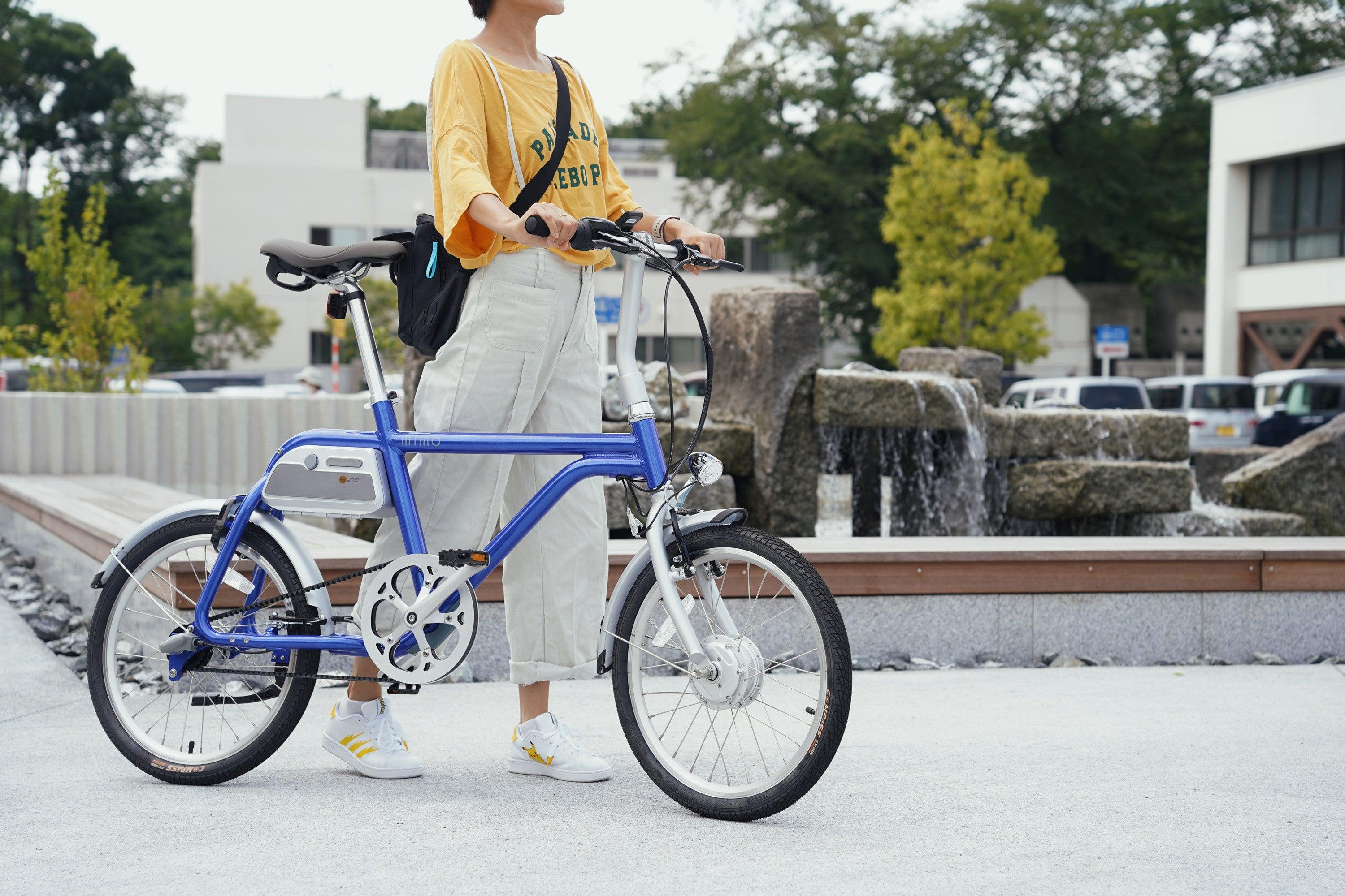 電動アシスト自転車 COOZY （NIGHT BLUE） – wimo online store