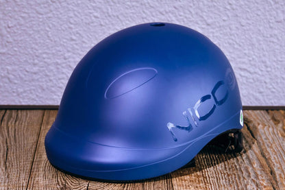 キッズヘルメットby nicco｜子供用自転車ヘルメット｜マットブルー