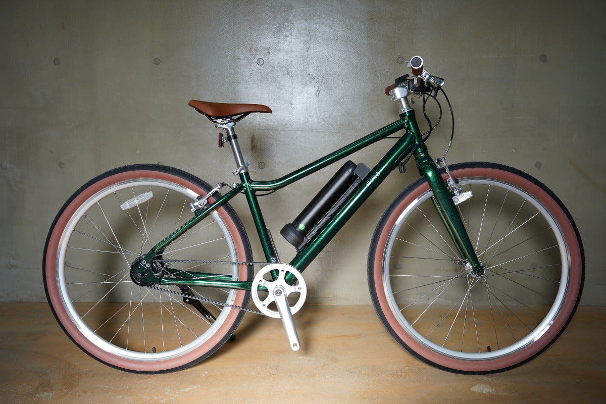 URBAN BELT 650（Dark Green）｜電動クロスバイク