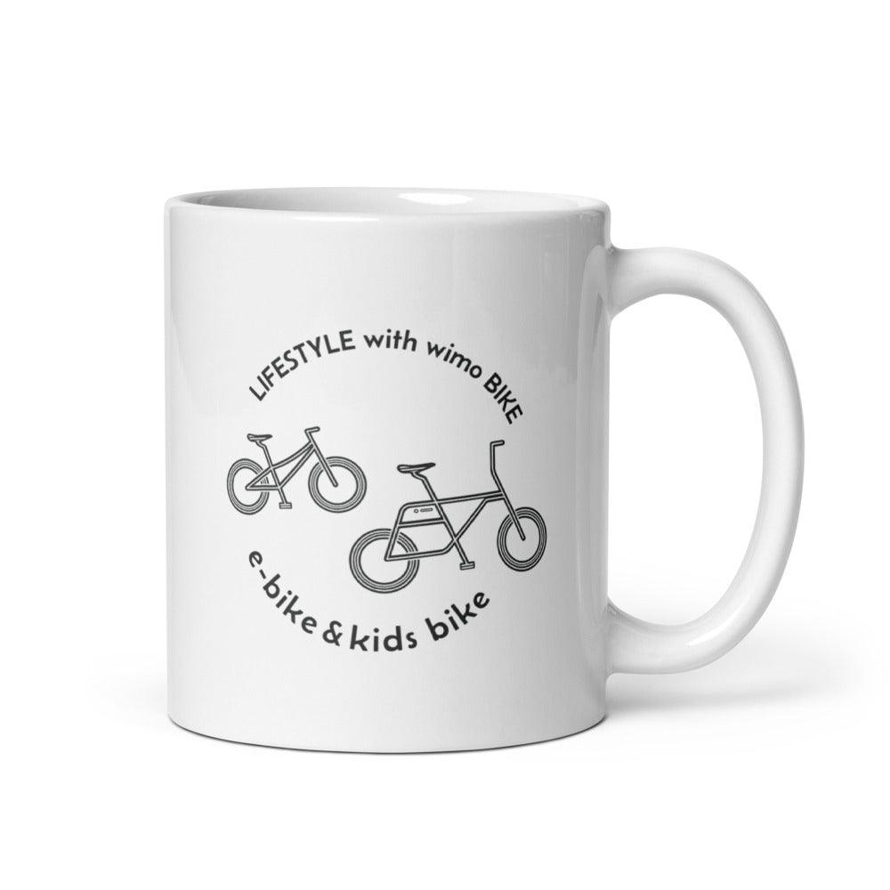 wimo BIKE & LIFESTYLE マグカップ - wimo online store - オシャレ電動自転車 - 最軽量級子供自転車