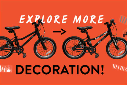 デザインシール - wimo online store - オシャレ電動自転車 - 最軽量級子供自転車