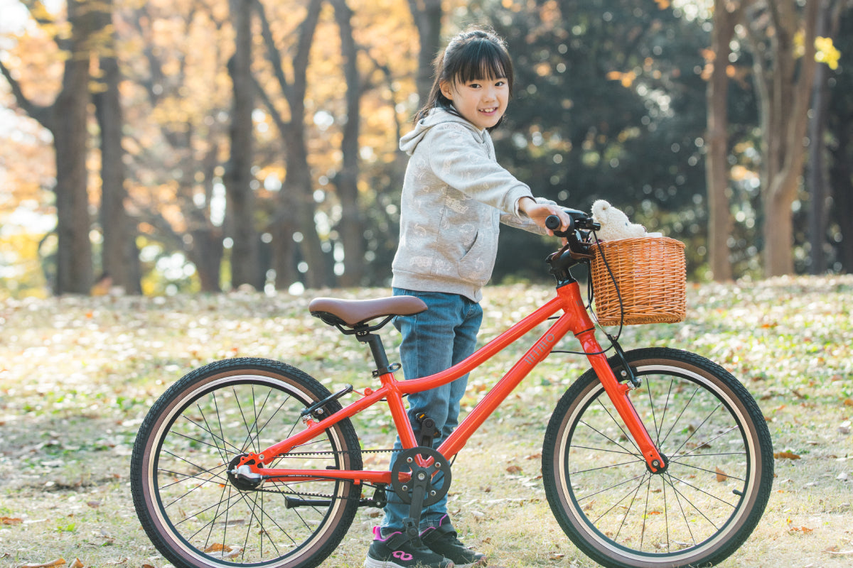 子供自転車 wimo kids 20 (Tomato / トマト）| 6-9才 | 110-145cm | 8.1kg |内装3段変速